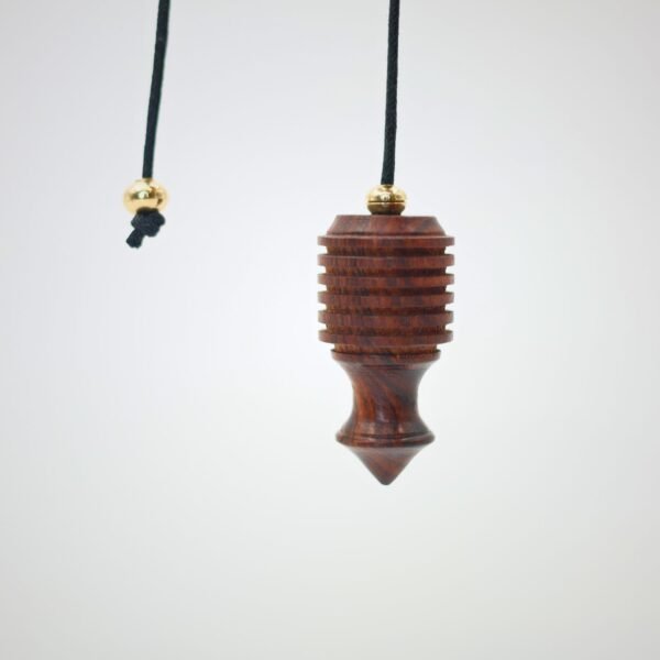 Root Chakra Healing Rosewood Pendulum - Image 7