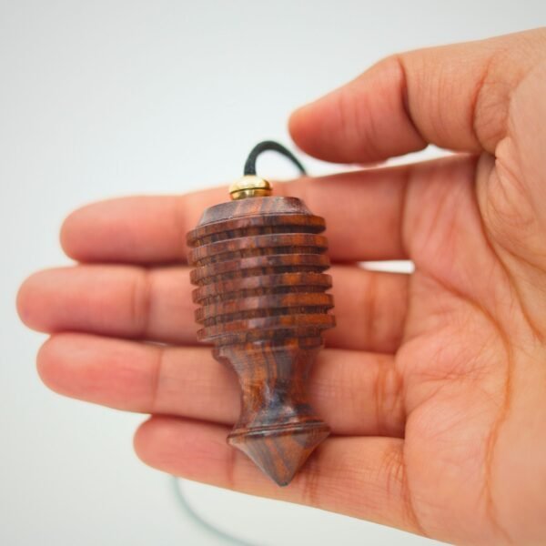 Root Chakra Healing Rosewood Pendulum - Image 2